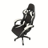 NNETM Ultimate Gaming Throne: Reclining High Back PU Leather Gaming Chair with Ergonomic Design and Memory Foam Cushion