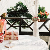 NNETM Love Is Sweet" Wooden Banner Decoration Sign - White