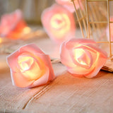 NNETM Romantic LED Rose String Lights