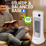 NNEDPE Dimplex 2000W Ceramic Tower Portable Electric Heater - DHCER20SW