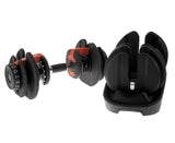 NNEDPE 1x 24kg Powertrain Adjustable Dumbbell