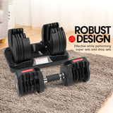 NNEDPE 20kg Powertrain Gen2 Home Gym Adjustable Dumbbell