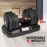 NNEDPE 20kg Powertrain Gen2 Home Gym Adjustable Dumbbell