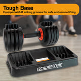 NNEDPE Powertrain GEN2 Pro Adjustable Dumbbell Weights- 25kg