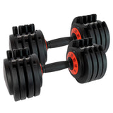 NNEDPE Powertrain GEN2 Pro Adjustable Dumbbell Set - 50kg
