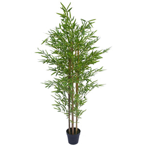 NNEDSZ Bamboo Trunk (Real Touch Leaves) 180cm