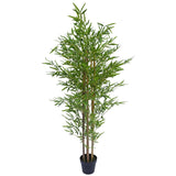 NNEDSZ Bamboo Trunk (Real Touch Leaves) 180cm