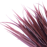 NNEDSZ Red Artificial Grass Stem 35cm Long UV Resistant