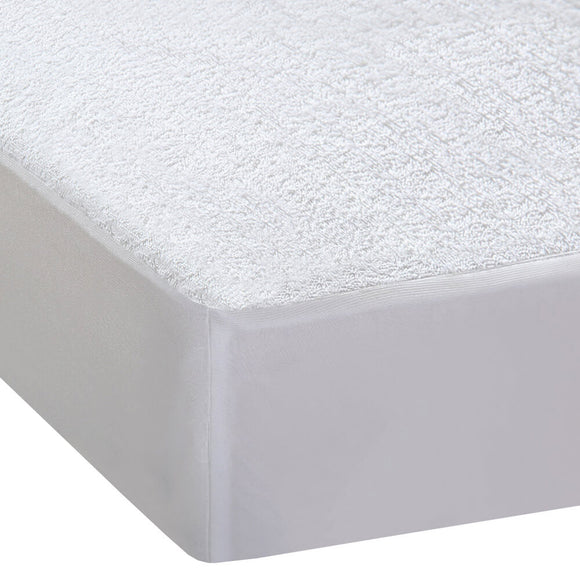 NNEIDS  Terry Cotton Fully Fitted Waterproof Mattress Protector King Single Size