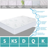 NNEIDS Terry Cotton Fully Fitted Waterproof Mattress Protector in Queen Size