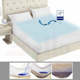 NNEIDS  Terry Cotton Fully Fitted Waterproof Mattress Protector in King Size