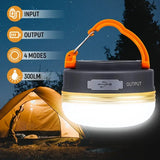 NNETM Portable Rechargeable LED Camping Lantern with Magnetic Base