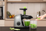 NNEKG Slow Masticating Juicer (Grey)