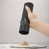 NNETM Electric Pepper Grinder Set - 2pcs Household Sea Salt Ginders