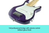 NNEDPE Karrera Electric Childrens Guitar Kids - Purple