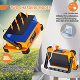 NNETM Degruand Rechargeable LED Solar Work Light - Portable Ultra Bright Floodlight