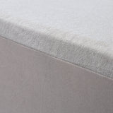 NNEIDS Mattress Protector Fitted Sheet Cover Waterproof Cotton Fibre Double