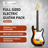 NNEDPE Karrera 39in Electric Guitar - Sunburst