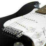 NNEDPE Karrera 39in Electric Guitar - Black