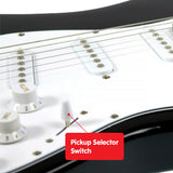 NNEDPE Karrera 39in Electric Guitar - Black