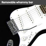 NNEDPE Karrera 39in Electric Guitar - Black