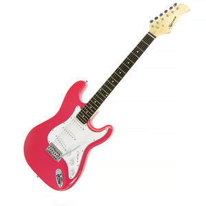 NNEDPE Karrera 39in Electric Guitar  - Pink