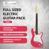 NNEDPE Karrera 39in Electric Guitar  - Pink