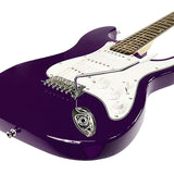 NNEDPE Karrera 39in Electric Guitar - Purple