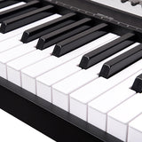 NNEDPE Karrera 88 Keys Electronic Keyboard Piano with Stand Black