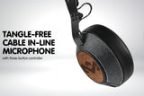 NNEDPE House of Marley Liberate XL On Ear Headphones- Midnight