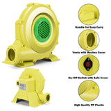 NNECW Inflatable Water Park Jumping Castle with 680W Electric Air Blower for Kids