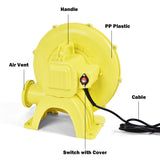 NNECW 480W Electric Air Fan Blower for Inflatable Bounce House