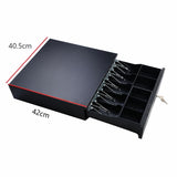 NNECW Cash Register Drawer with 3 Removable Coin Trays