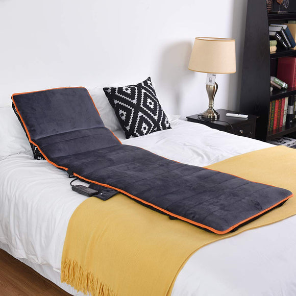 NNECW 10 Motors Full Body Massager Plush Mat for Soothing Body