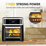NNECW 8 in 1 Air Fryer with Touch Screen & 8 Presets for Cooking