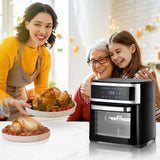 NNECW 8 in 1 Air Fryer with Touch Screen & 8 Presets for Cooking