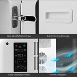 NNECW 15 L Portable Mini Refrigerator Cooler & Warmer for Food Makeup Car Travel