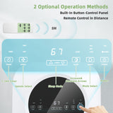 NNECW 2640W 3-In-1 Mobile Air Conditioner with Fan & Dehumidifier & Remote