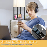 NNECW Modern Shelf Floor Lamp with 1 Drawer & 1 USB Port