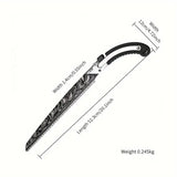 NNETM Waist Saw - Small Hand-held Woodworking Tool with Bevel Capability