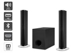 NNEKG 2.1Ch 130W Detachable Dolby Soundbar with Wireless Subwoofer
