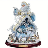 NNETM Santa Claus Hanging Christmas Tree Decoration - 10Pcs/Set