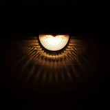 NNETM Illuminate Your Holidays: 4-Pack Solar Fence Lights for Festive Deck Decoration