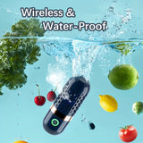 NNETM Fruit and Vegetable Purifier - OH-Ion Capsule: Fast, Portable, and Wireless- Blue