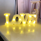 NNETM "Love Shape LED Decorative Light | Battery-Operated(Pure Heart White Love)