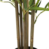 NNEDSZ Artificial Real Touch Bamboo 150cm