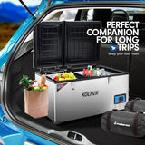 NNEDPE Kolner 125L Portable Fridge Cooler Freezer Camping with LG Compressor