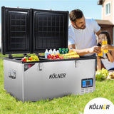NNEDPE Kolner 125L Portable Fridge Cooler Freezer Camping with LG Compressor
