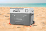 NNEDPE Kolner 40L Portable Fridge Cooler Freezer Camping Food Storage with Smart Fridge App