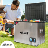 NNEDPE Kolner 60L Portable Fridge Cooler Freezer Camping with LG Compressor